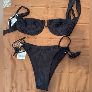 NWT!! Monday Swim Bikini- Cala Conta Bottom and Cala Roja top